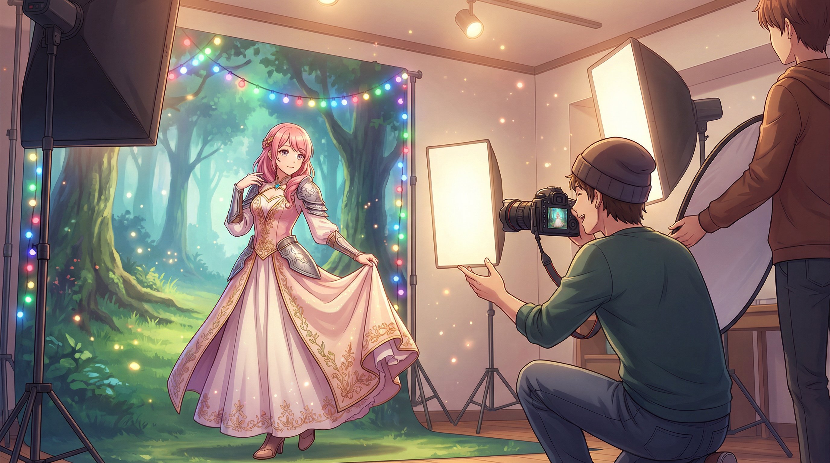 海角社区案例-Cosplay影像拍摄
